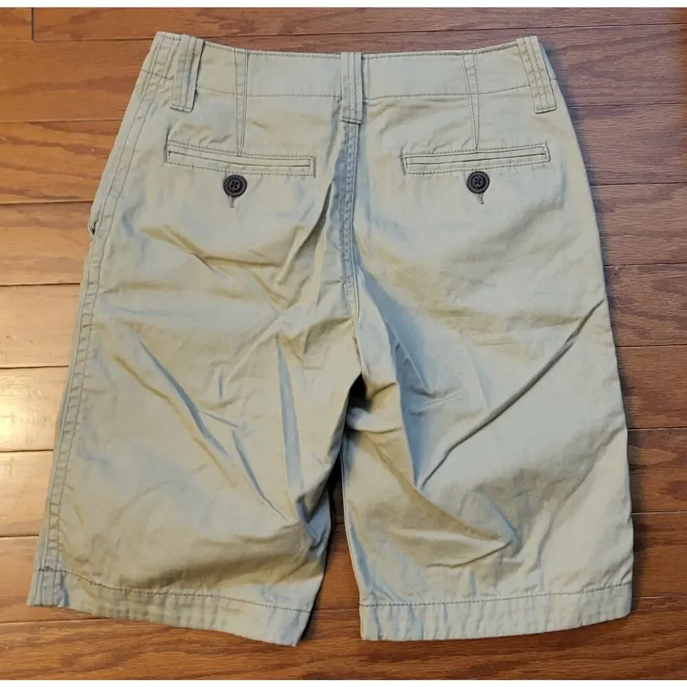 Men Aeropostale Khaki Chino Shorts Size 27